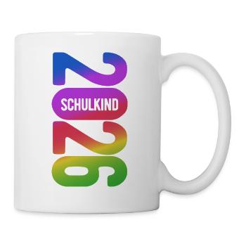Enfant scolaire 2026 - Inscription scolaire - Première année - Mug blanc - blanc - Droite
