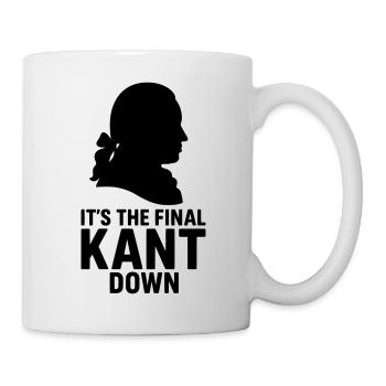 final kant down - Tasse - Weiß - Rechts