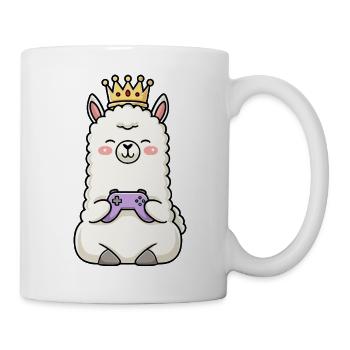 Crown Llama Gamen Controller - Mug - white - Right