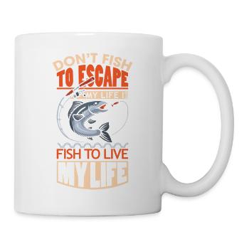 Anglers Fishermen Fishing Sport Fishermen - Mug - white - Right