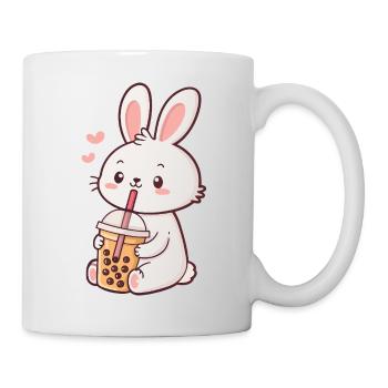Pastel Bubble Tea Bunny - Mug - white - Right