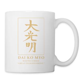 Symbole Reiki Maître Reiki - Mug blanc - blanc - Droite