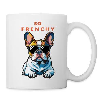 French Bulldog Pop Chic Glasses - Mug - white - Right