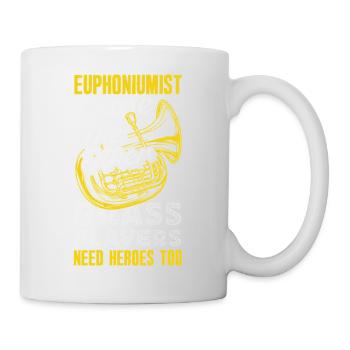 Vintage Euphonium Player - Mug - white - Right