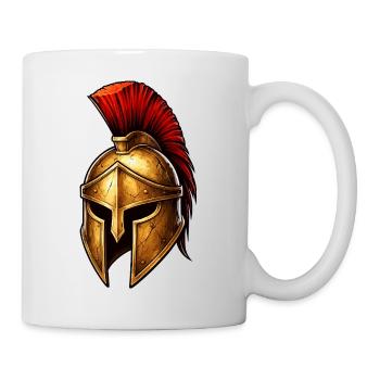 Spartan Knight's Helm - Mug - white - Right