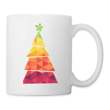 Christmas Tree - Weihnachtsbaum - Weihnachten - Tasse - Weiß - Rechts