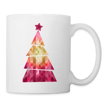 Christmas Tree - Weihnachtsbaum - Weihnachten - Tasse - Weiß - Rechts