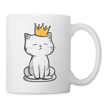 Cat King - Mug - white - Right