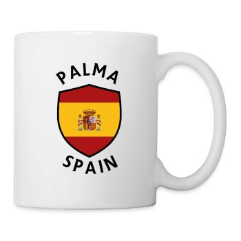 Drapeau du Bouclier d’Espagne de Palma - Mug blanc - blanc - Droite