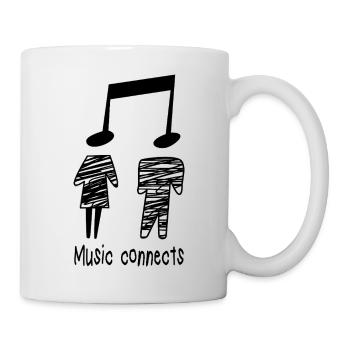 Music Musician Music Teacher Saying Gift Sheet Music - Mug - white - Right