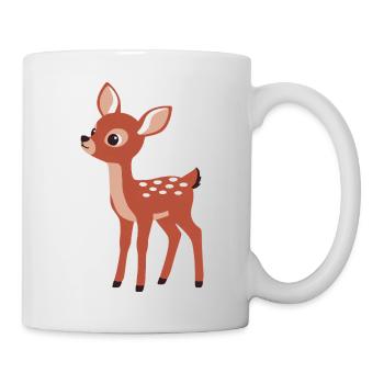 Style minimaliste curieux et curieux - Mug blanc - blanc - Droite