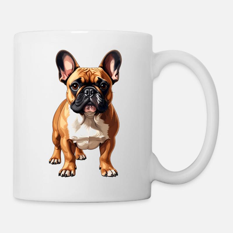 Bouledogue français - Mug blanc - blanc