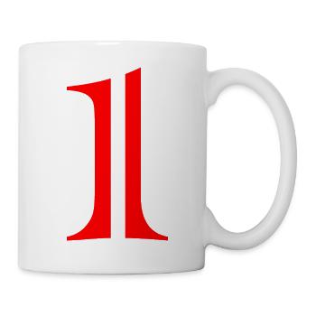 1. 1 year. 1st ANNIVERSARY. 1 YEAR ANNIVERSARY - Mug - white - Right