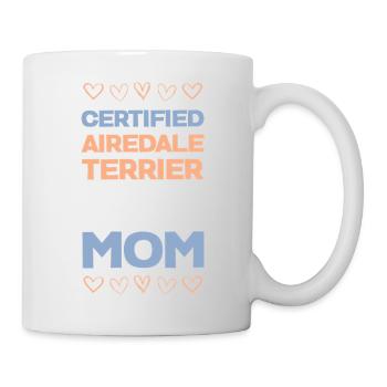 Airedale Terrier Mom - Mug - white - Right