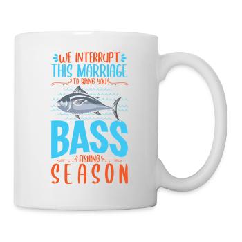 Fisherman Sport Fisherman Fishing Angler Saying - Mug - white - Right