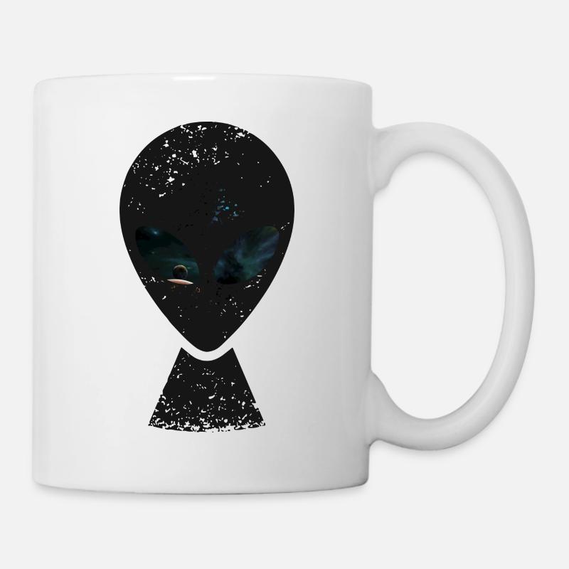 Alien Universe Eyes - Mug - white