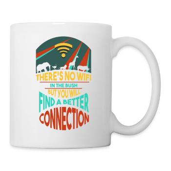 Safari Afrique Serengeti faune et savane animaux - Mug blanc - blanc - Droite