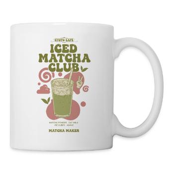 Iced Matcha Club Kyoto Cafe Matcha Maker Green Tea - Mug - white - Right