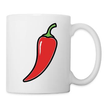 Chili Pepper Hot Comic - Mug - white - Right