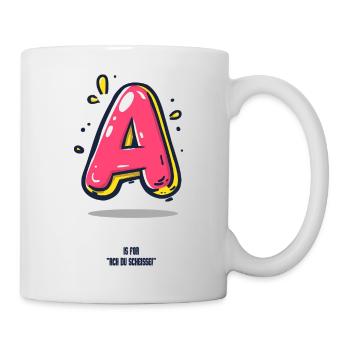 A signifie .... - Mug blanc - blanc - Droite