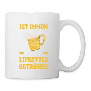 Beer Father Father's Day Dad - Mug - white - Right