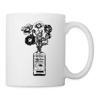 Lustige Rollende Augen, Mood, Teenager - Tasse - Weiß - Rechts
