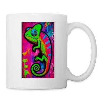 chameleon - Mug - white - Right