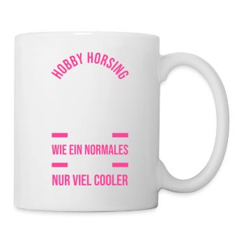 Steckenpferd Hobbyhorse Hobby Horsing - Mug - white - Right