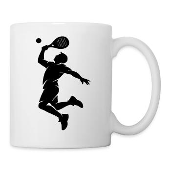 Men's padel smash - Mug - white - Right