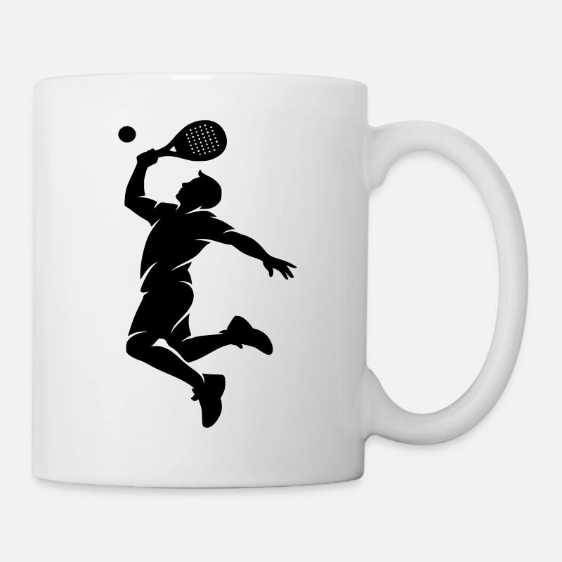 Men's padel smash - Mug - white