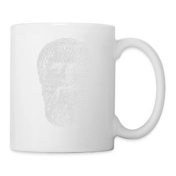 Plato Halftone Portrait - Mug - white - Right