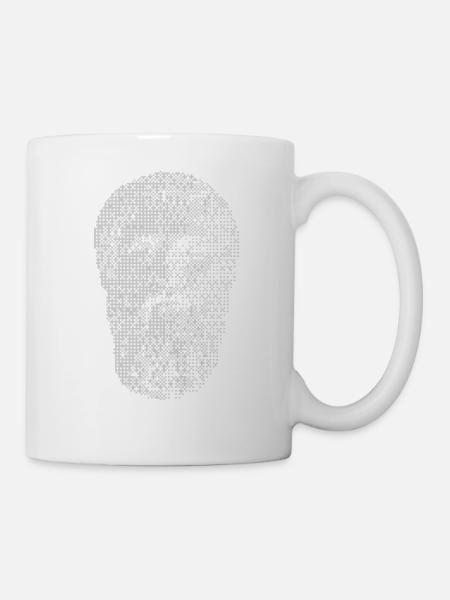 Platons Halbtonporträt - Tasse - Weiß