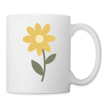 Minimal Flower Bloomdesign - Mug - white - Right