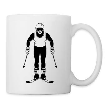 Skiing - Mug - white - Right