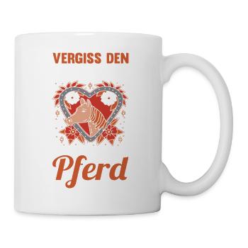 Reiten Pferdeliebhaber Reiterhof Pferde - Tasse - Weiß - Rechts