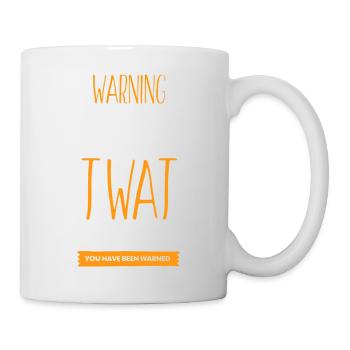 Warnung: Ich könnte dich anrufen - Tasse - Weiß - Rechts