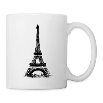 Eiffelturm  - Tasse - Weiß - Rechts