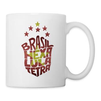 Brasil Hexa Lula Tetra - Mug - white - Right