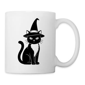 witches cat - Mug - white - Right