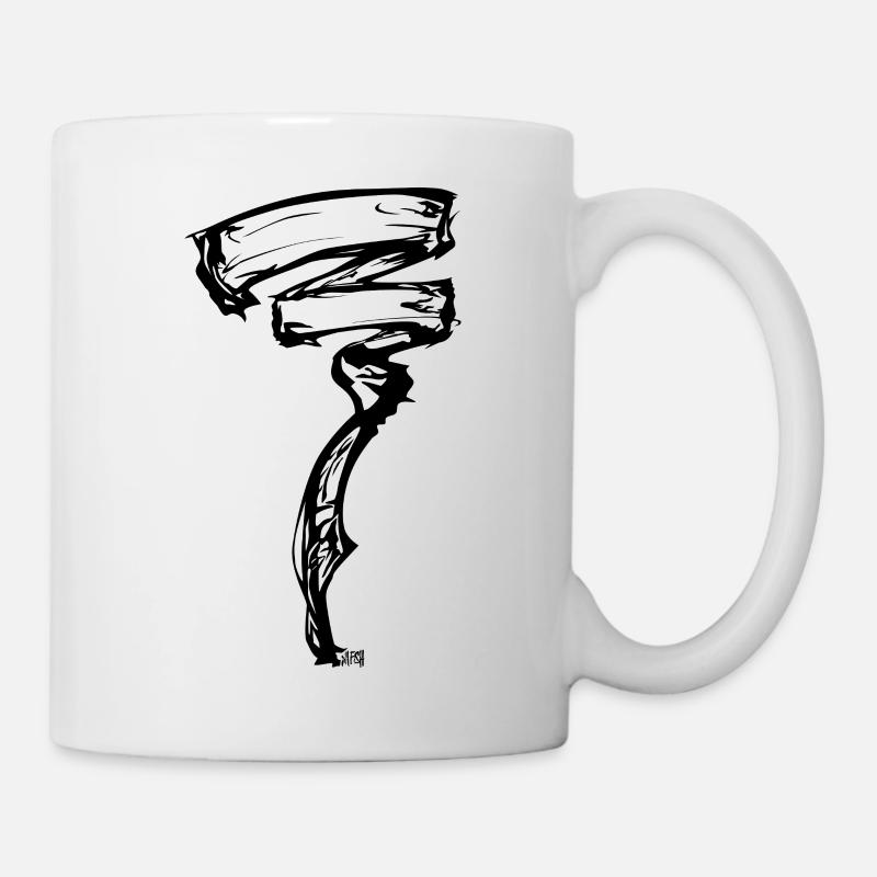 Vent énergique - Mug blanc - blanc