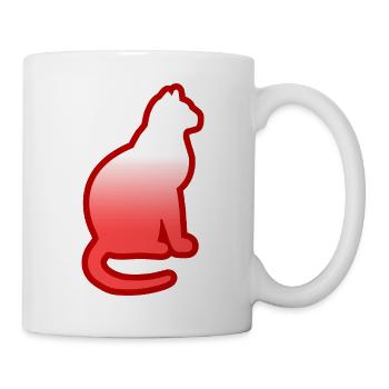 Cat - Mug - white - Right