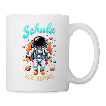 Schulkind 2026 Einschulung 2026 Schulanfang - Tasse - Weiß - Rechts