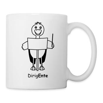 TIB_DirigEnte - Tasse - Weiß - Rechts