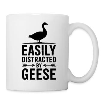 Oies Oies, Oies, Drôle, Cadeau des Oies - Mug blanc - blanc - Droite