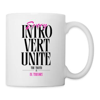 Introvert Unite - Mug - white - Right