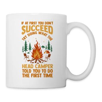 Camping Bonfire Camp Life Forest Camper - Tasse - Weiß - Rechts