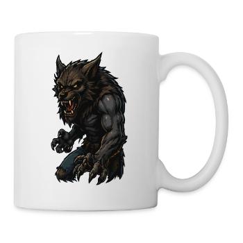 Dark Werewolf Warrior - Mug - white - Right