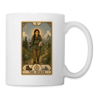 Hiker | Mountain & Outdoor Tarot - Mug - white - Right