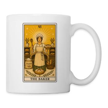 Baker | Métier de pain Tarot - Mug blanc - blanc - Droite