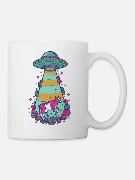 Spiritualität Heilige Geometrie Zen-Symbol - Tasse - Weiß